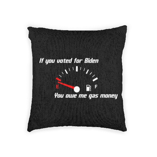 gas money Woven Pillows