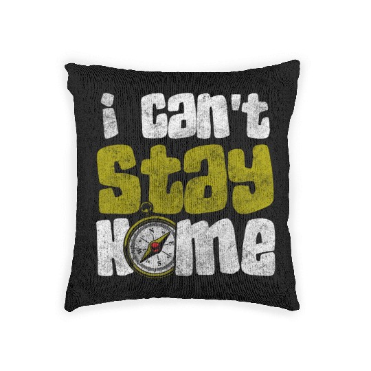 Compass North Sailboat Adventure Woven Pillows