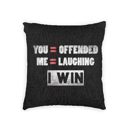 Funny Republican Woven Pillows Dont Be A Snowflake