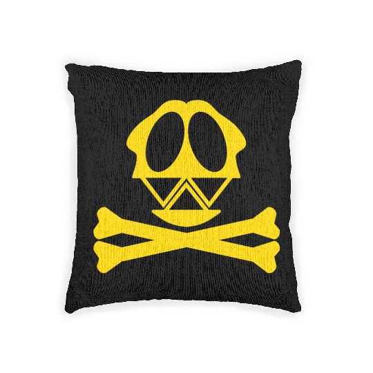 Silly Crossbones Woven Pillows