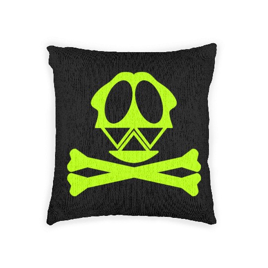 Silly Crossbones Woven Pillows