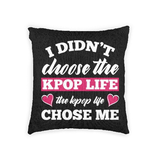 K-Pop K-Drama Korean Pop Music Woven Pillows