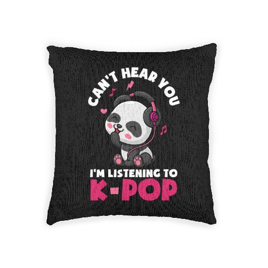 K-Pop K-Drama Korean Pop Music Woven Pillows