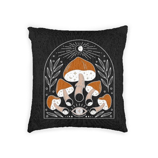 Psychedelic Acid Folk Trance Skirt EDM Goa Rave Woven Pillows