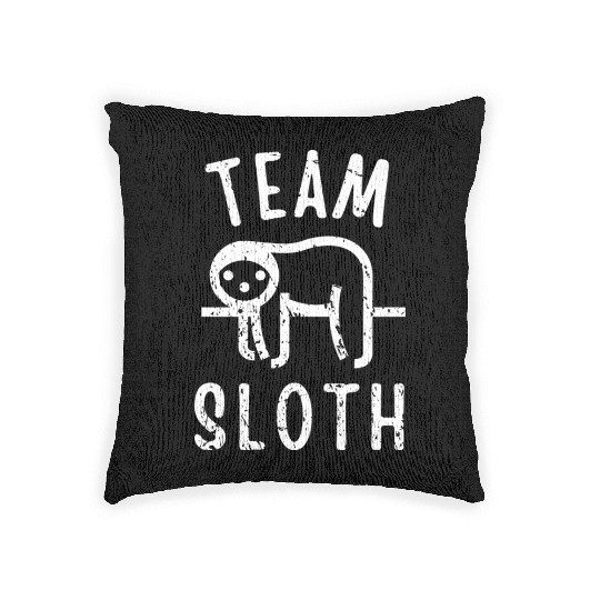 Team Sloth Woven Pillows