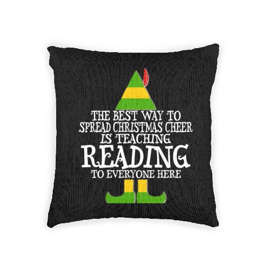 Spread Christmas Cheer Teaching Reading Teacher El Woven Pillows
