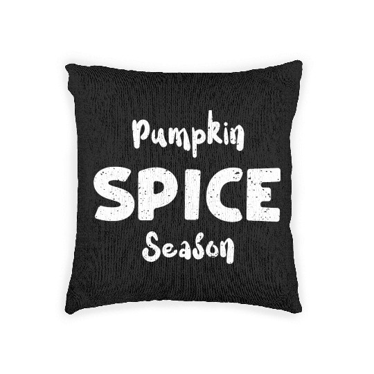Pumpkin Spice Season - Pumpkin Woven Pillows
