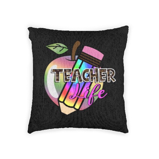 Teacher, Teacher Life Woven Pillows