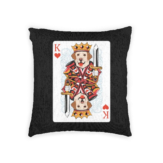 Pet King (Labrador retriever) Woven Pillows