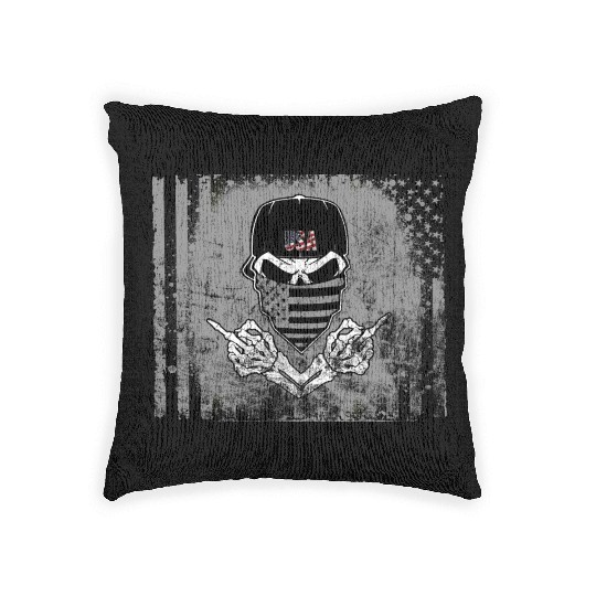 Wear American Warrior Woven Pillows