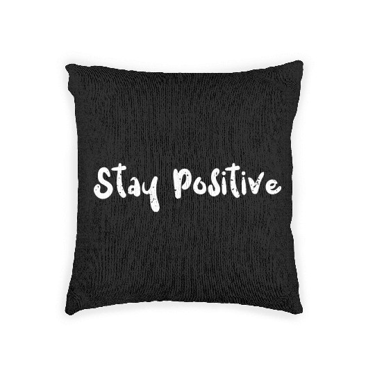 Stay Positive - Math Woven Pillows