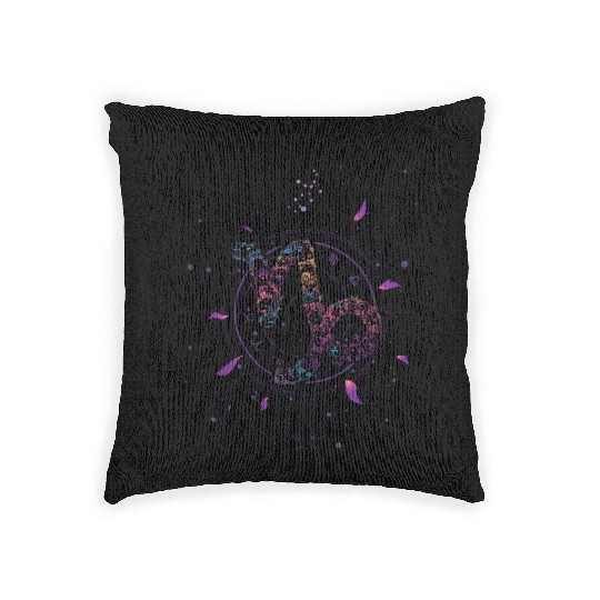 Capricorn Zodiac Astrology Capricorn Zodiac Astrol Woven Pillows