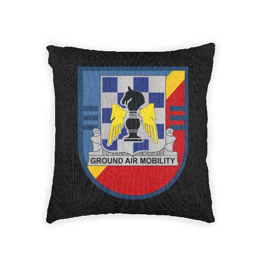 Army 3rd Bn General Support 82nd Aviation Regiment Woven Pillows