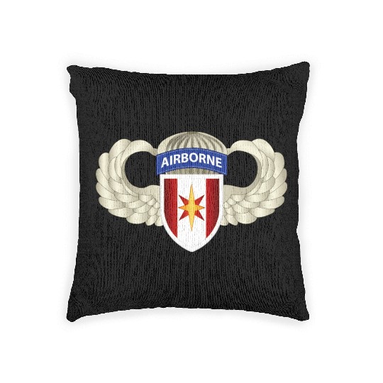 Army 44th Medical Brigade Wings Woven Pillows