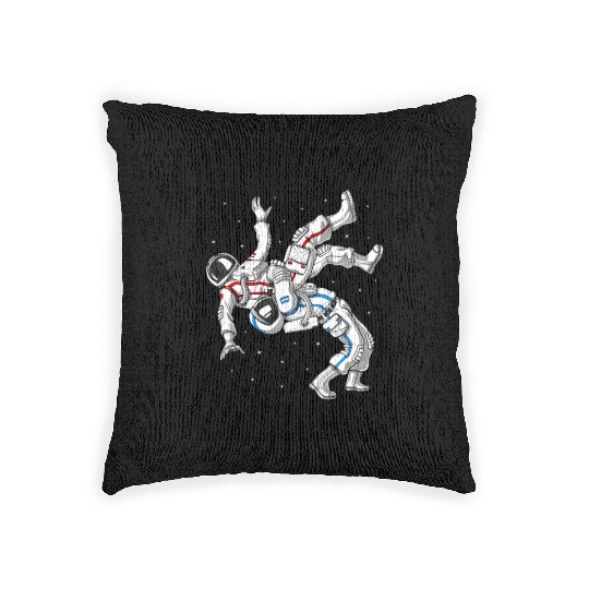 Jiu-Jitsu Astronauts Woven Pillows