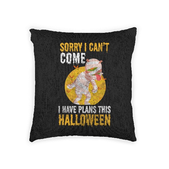 Mummy Horror Woven Pillows
