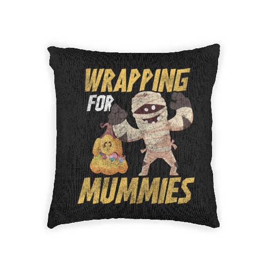 Pharaoh Horror Monster Egypt Woven Pillows