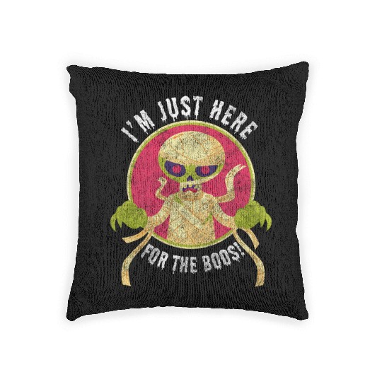 Mummies Horror Pyramid Woven Pillows