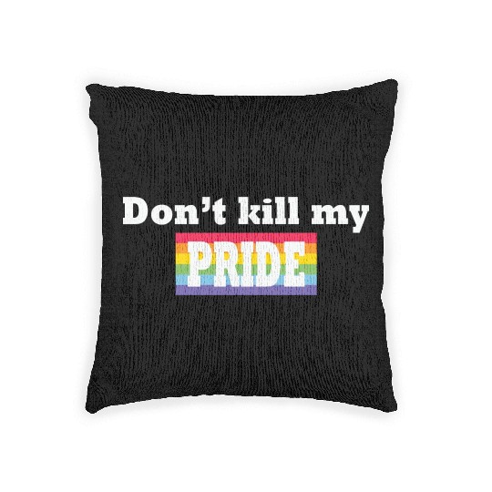 LBGT Flag Gay Pride Human Woven Pillows