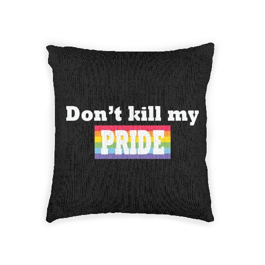 LBGT Flag Gay Pride Human Woven Pillows