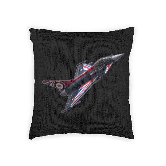 Union Jack Typhoon Woven Pillows