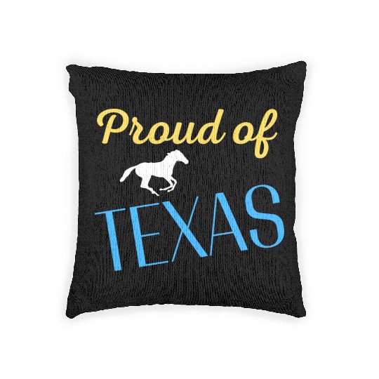 Proud of Texas Woven Pillows