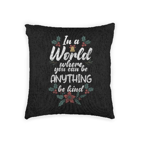 Christmas December Santa Claus Reindeer Woven Pillows