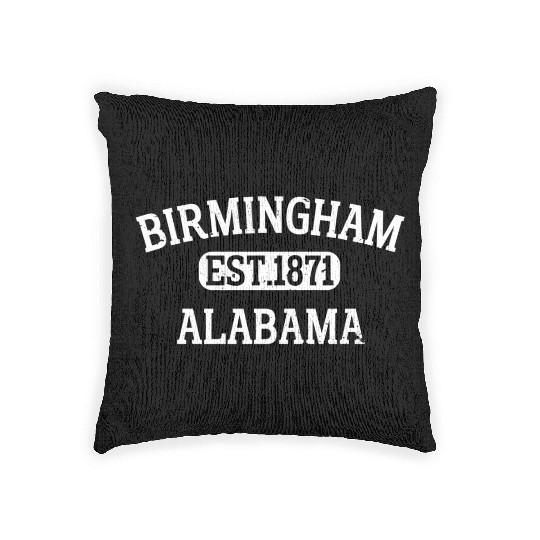 Birmingham Albm Vintage Woven Pillows