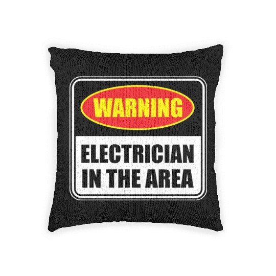 Electrician Electrical Engineer Lineman Woven Pillows