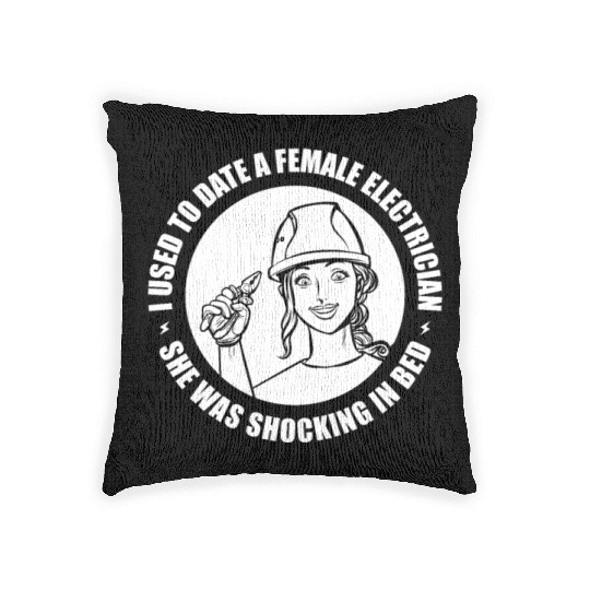 Electrician Electrical Engineer Lineman Woven Pillows