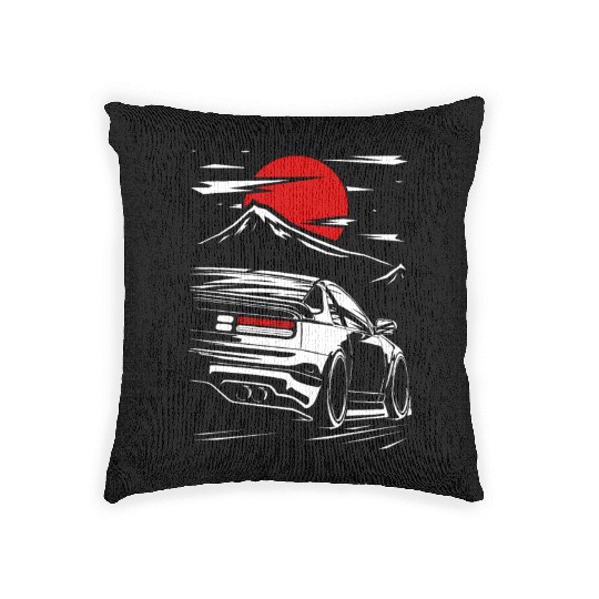 300ZX JDM Car Woven Pillows