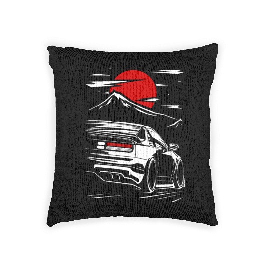 300ZX JDM Car Woven Pillows
