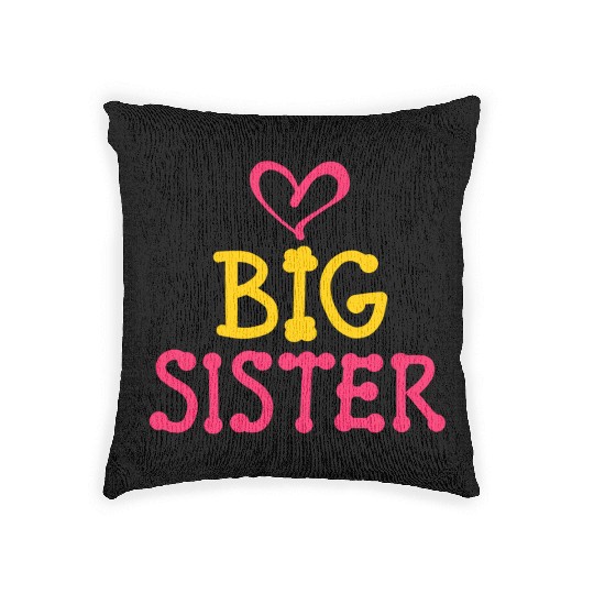 Big Sister Woven Pillows