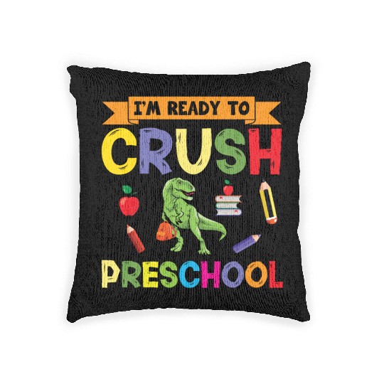 Funny Back To School Woven Pillows