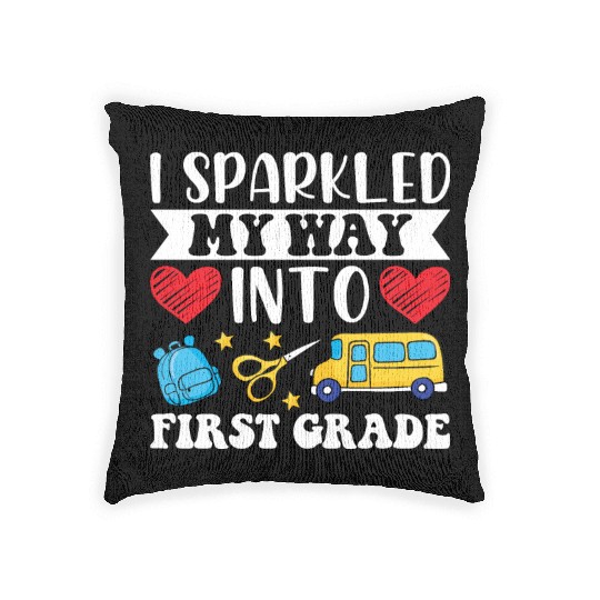 Back To School Woven Pillows