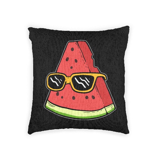 Chilling Watermelon Tourist Gift Woven Pillows