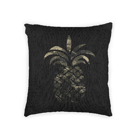 Distressed Camo Camouflage Eapple Lover Birthday Woven Pillows