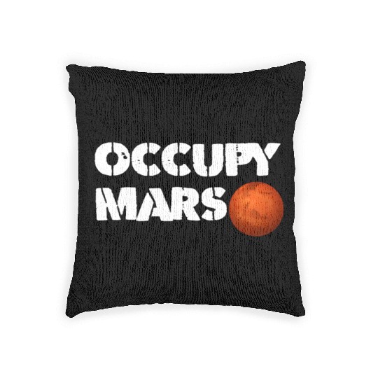Occupy Mars Woven Pillows