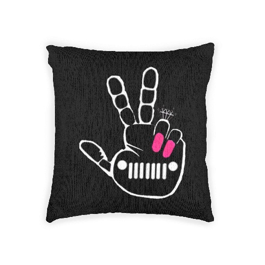 Jeep Wave, I'm Taken Woven Pillows