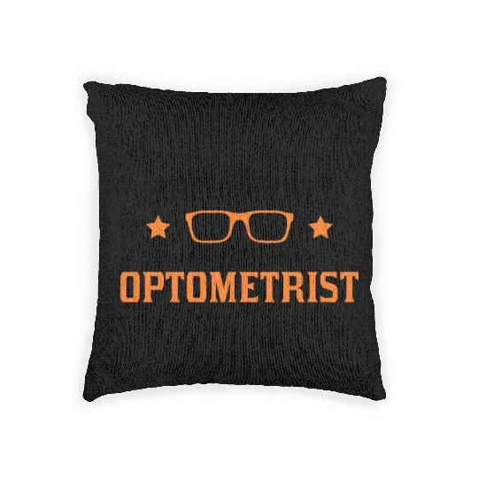 Choose Happiness Be An Optometrist Optician Woven Pillows
