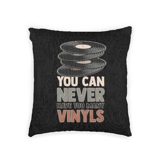 Hilarious Vinyl Contentment Sarcastic Composers Woven Pillows