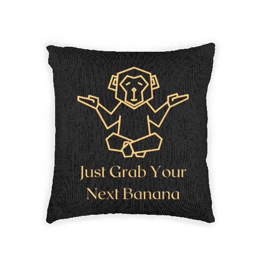 Just grab your next banana Woven Pillows