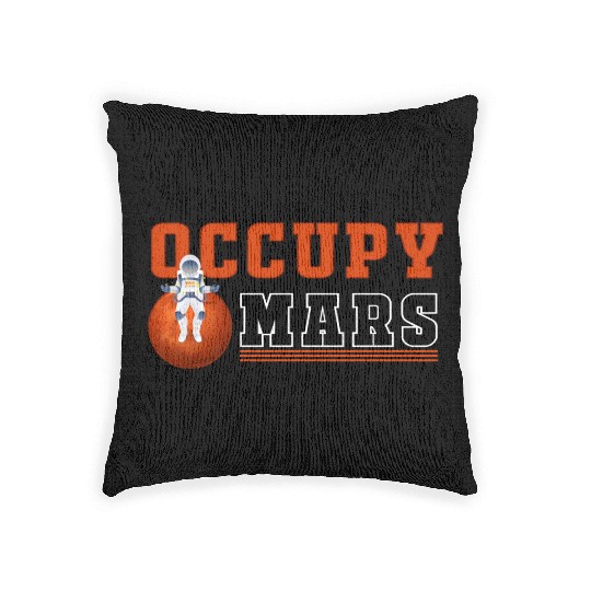 Ocuppy Mars Woven Pillows