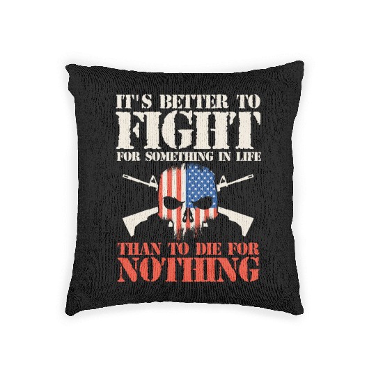 US Patriotic Quotes, Patriot, Patriots Woven Pillows