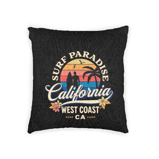 Surf Paradise Woven Pillows