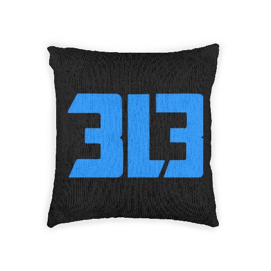 detroit lions 313 Woven Pillows