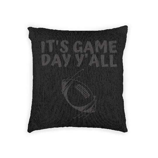 It s Game Day Y all Woven Pillows