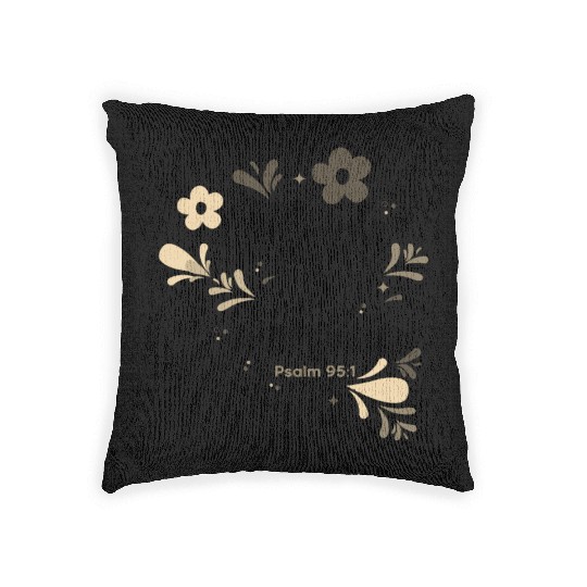 Christianity Made to Worship Christian Gift Ideas Woven Pillows