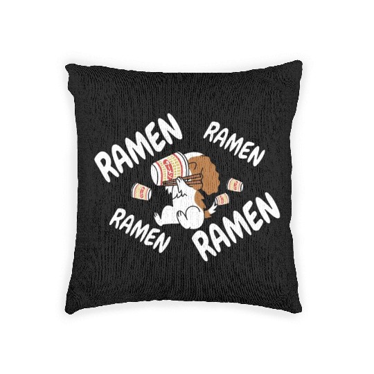Cavalier King Charles Spaniel Instant Ramen Woven Pillows