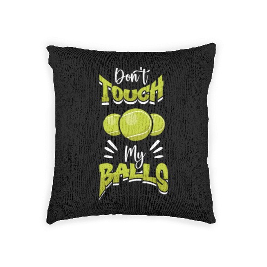Tennis Player Present Tennis Club Coach Sport Woven Pillows